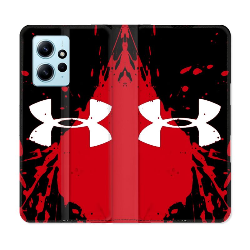 Housse Cuir Portefeuille Pour Xiaomi Redmi Note 12 4G Under Armour