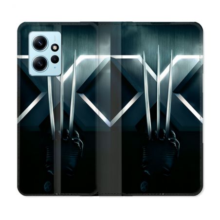 Housse Cuir Portefeuille Pour Xiaomi Redmi Note 12 4G Xmen