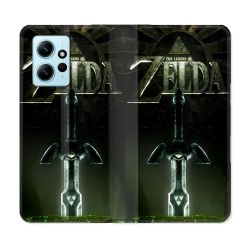 Housse Cuir Portefeuille Pour Xiaomi Redmi Note 12 4G Zelda