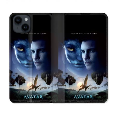 Housse Cuir Portefeuille Pour Iphone 15 (6.1) Avatar