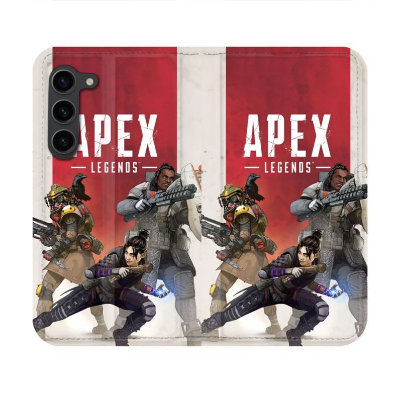 Housse Cuir Portefeuille Pour Samsung Galaxy S23 Apex