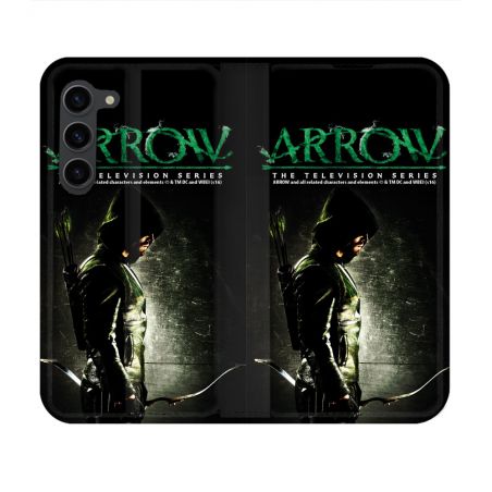 Housse Cuir Portefeuille Pour Samsung Galaxy S23 Arrow Affiche