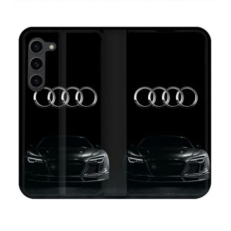 Housse Cuir Portefeuille Pour Samsung Galaxy S23 Audi