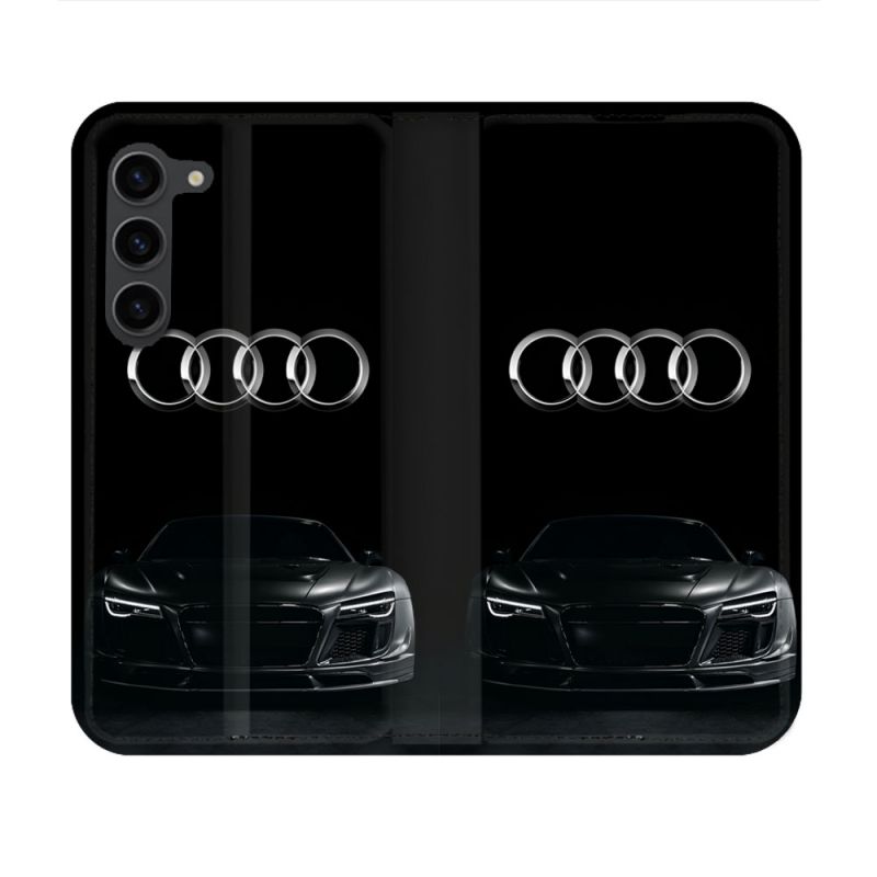 Housse Cuir Portefeuille Pour Samsung Galaxy S23 Audi