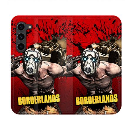 Housse Cuir Portefeuille Pour Samsung Galaxy S23 Borderland