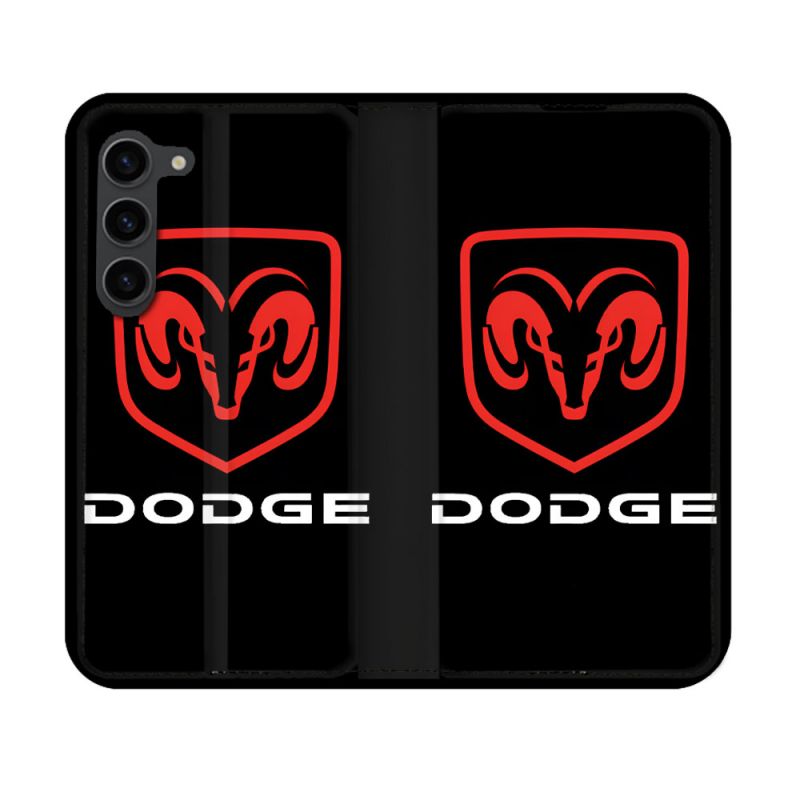 Housse Cuir Portefeuille Pour Samsung Galaxy S23 Dodge
