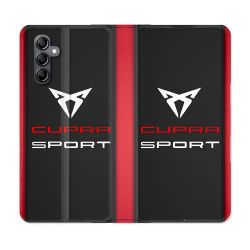 Housse Cuir Portefeuille Pour Samsung Galaxy S23 FE Cupra