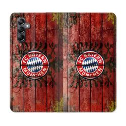 Housse Cuir Portefeuille Pour Samsung Galaxy S23 FE Foot Bayern Munich Drapeau