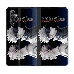 Housse Cuir Portefeuille Pour Samsung Galaxy S23 FE Manga Jujustu Kaisen
