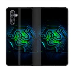 Housse Cuir Portefeuille Pour Samsung Galaxy S23 FE Razer