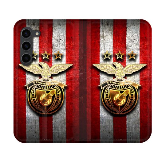 Housse Cuir Portefeuille Pour Samsung Galaxy S23 Foot Benfica