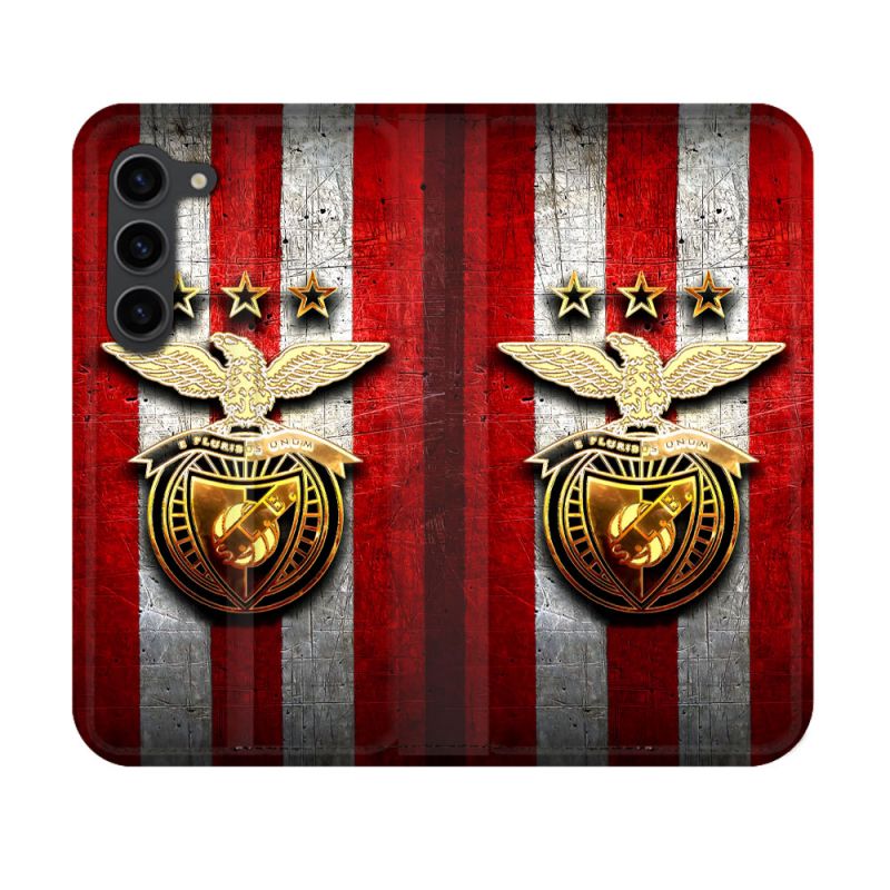 Housse Cuir Portefeuille Pour Samsung Galaxy S23 Foot Benfica