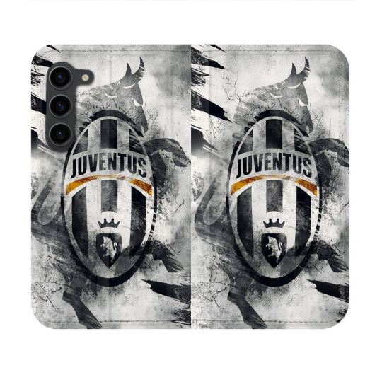 Housse Cuir Portefeuille Pour Samsung Galaxy S23 Foot Juventus Turin