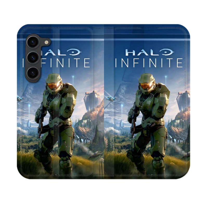 Housse Cuir Portefeuille Pour Samsung Galaxy S23 Halo