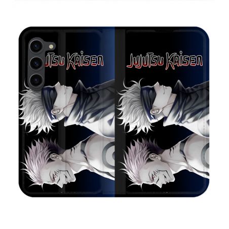 Housse Cuir Portefeuille Pour Samsung Galaxy S23 Manga Jujustu Kaisen