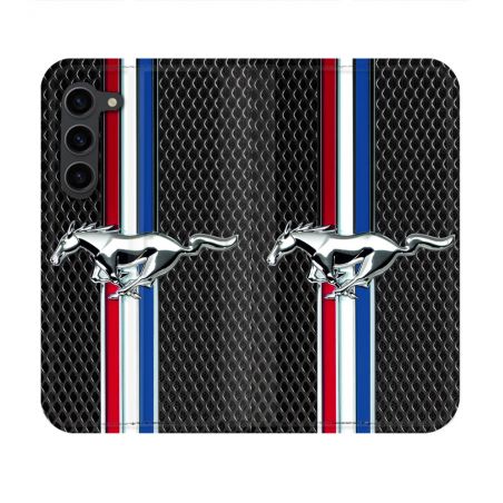 Housse Cuir Portefeuille Pour Samsung Galaxy S23 Mustang