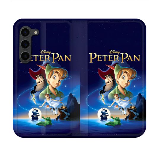 Housse Cuir Portefeuille Pour Samsung Galaxy S23 Peter Pan Affiche