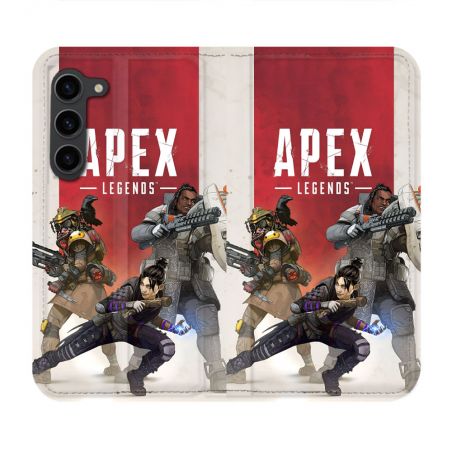Housse Cuir Portefeuille Pour Samsung Galaxy S23 Plus Apex