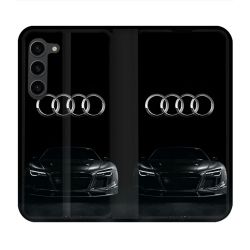 Housse Cuir Portefeuille Pour Samsung Galaxy S23 Plus Audi