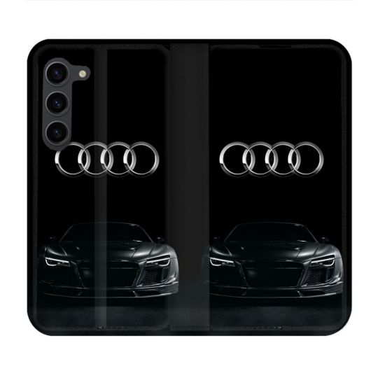 Housse Cuir Portefeuille Pour Samsung Galaxy S23 Plus Audi