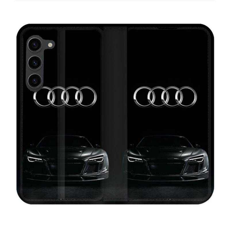 Housse Cuir Portefeuille Pour Samsung Galaxy S23 Plus Audi