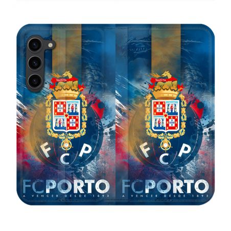 Housse Cuir Portefeuille Pour Samsung Galaxy S23 Plus Foot FC Porto