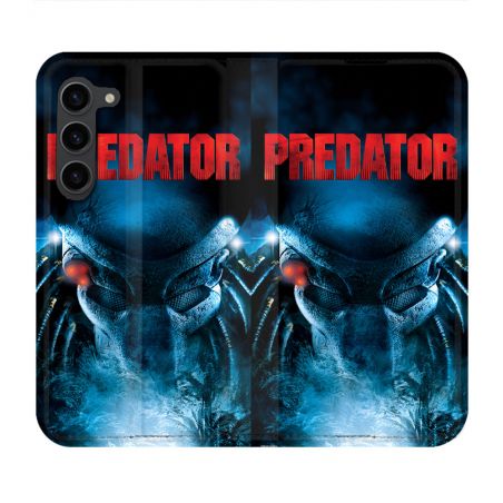 Housse Cuir Portefeuille Pour Samsung Galaxy S23 Plus Predator Affiche