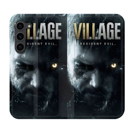 Housse Cuir Portefeuille Pour Samsung Galaxy S23 Plus Resident Evil