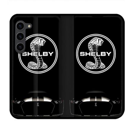 Housse Cuir Portefeuille Pour Samsung Galaxy S23 Plus Shelby