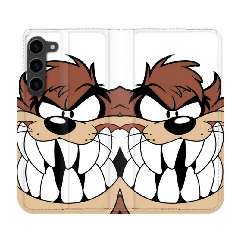 Housse Cuir Portefeuille Pour Samsung Galaxy S23 Plus Taz