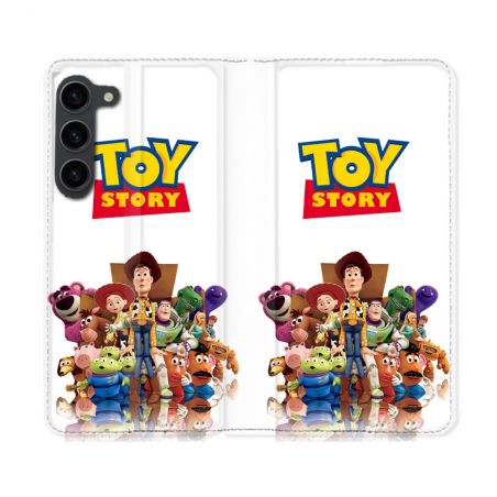 Housse Cuir Portefeuille Pour Samsung Galaxy S23 Plus Toy Story