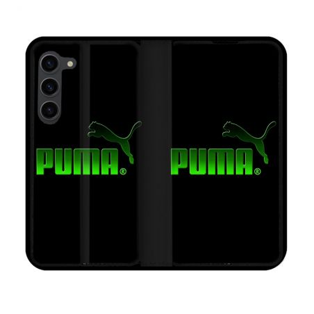 Housse Cuir Portefeuille Pour Samsung Galaxy S23 Puma