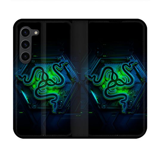 Housse Cuir Portefeuille Pour Samsung Galaxy S23 Razer