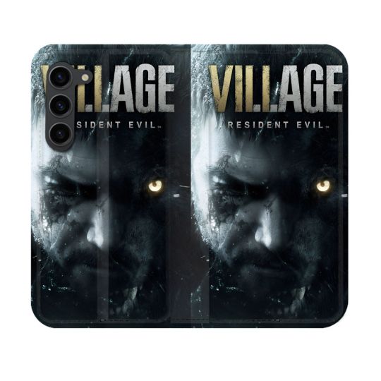 Housse Cuir Portefeuille Pour Samsung Galaxy S23 Resident Evil