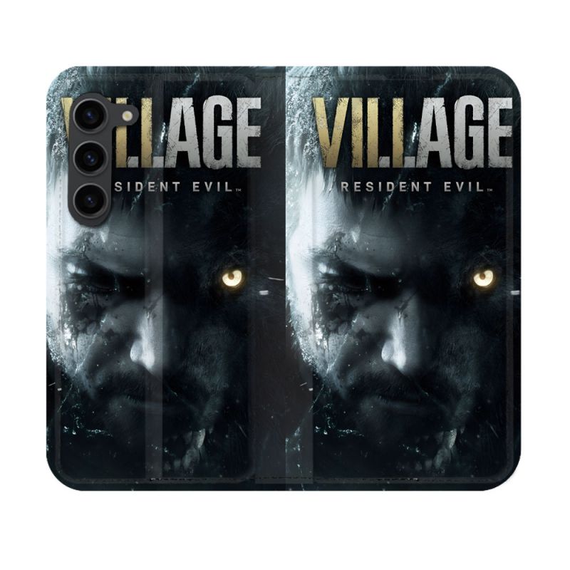 Housse Cuir Portefeuille Pour Samsung Galaxy S23 Resident Evil