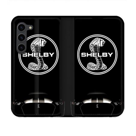 Housse Cuir Portefeuille Pour Samsung Galaxy S23 Shelby