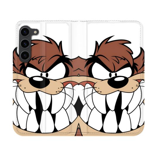 Housse Cuir Portefeuille Pour Samsung Galaxy S23 Taz