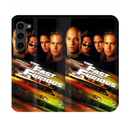 Housse Cuir Portefeuille Pour Samsung Galaxy S23 The Fast And Furious