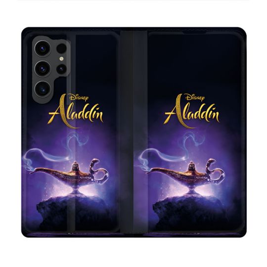 Housse Cuir Portefeuille Pour Samsung Galaxy S23 Ultra Aladdin