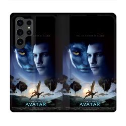 Housse Cuir Portefeuille Pour Samsung Galaxy S23 Ultra Avatar