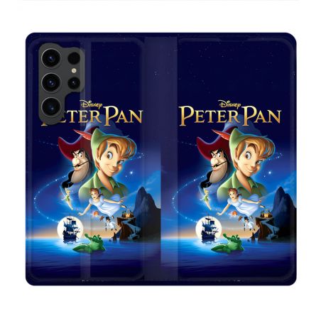 Housse Cuir Portefeuille Pour Samsung Galaxy S23 Ultra Peter Pan Affiche