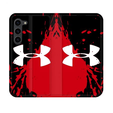 Housse Cuir Portefeuille Pour Samsung Galaxy S23 Under Armour