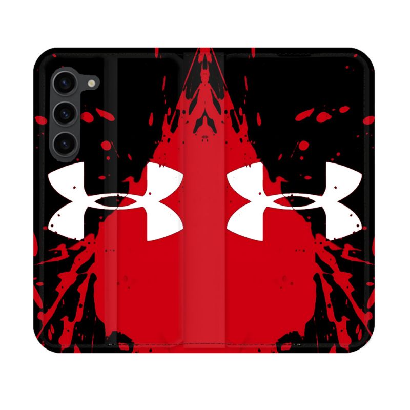 Housse Cuir Portefeuille Pour Samsung Galaxy S23 Under Armour