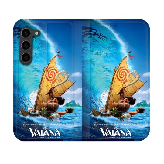 Housse Cuir Portefeuille Pour Samsung Galaxy S23 Vaiana