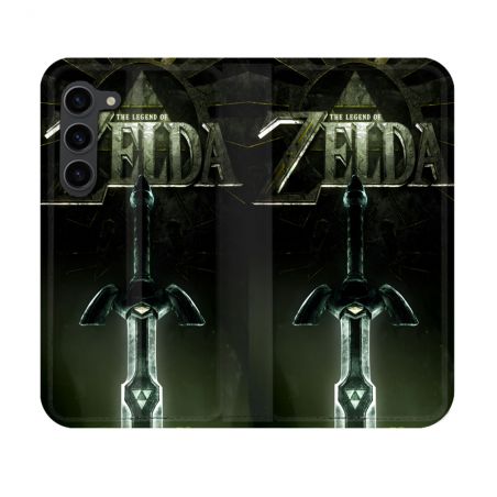 Housse Cuir Portefeuille Pour Samsung Galaxy S23 Zelda