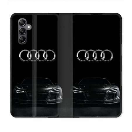 Housse Cuir Portefeuille Pour Samsung Galaxy S24 Audi