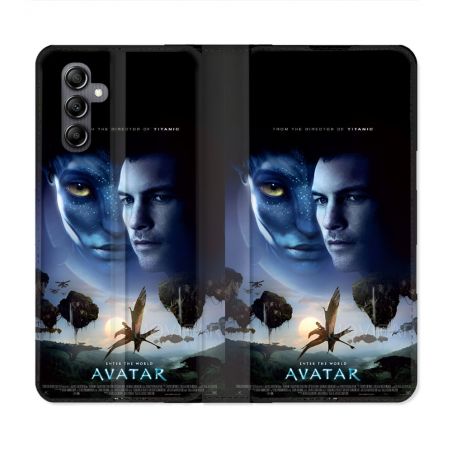 Housse Cuir Portefeuille Pour Samsung Galaxy S24 Avatar