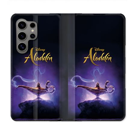 Housse Cuir Portefeuille Pour Samsung Galaxy S24 Ultra Aladdin