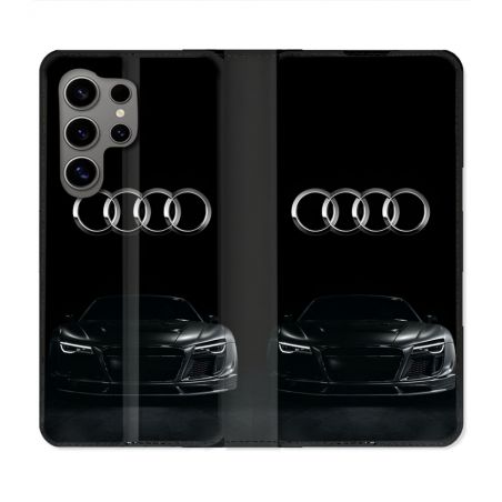 Housse Cuir Portefeuille Pour Samsung Galaxy S24 Ultra Audi