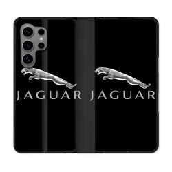 Housse Cuir Portefeuille Pour Samsung Galaxy S24 Ultra Jaguar
